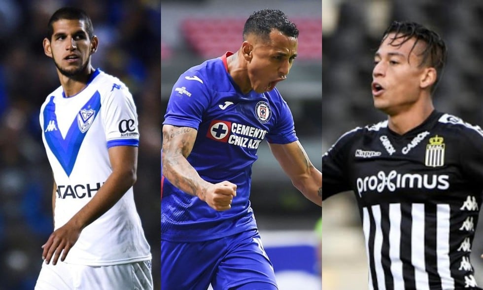 Luis Abram, Yoshimar Yotún y Cristian Benavente serán los primeros en culminar su contrato este 2021. (Fotos: Agencias)