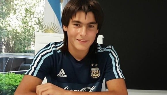 Luka Romero ya ha jugado por las menores de la selección Argentina. (Foto: AFA / ESPN)