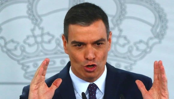 Pedro Sánchez es el actual presidente de gobierno en España y estará en "El Hormiguero" (Foto: AFP)