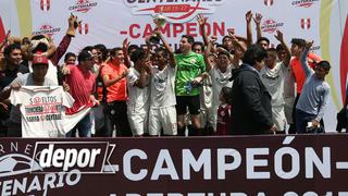 ¡Universitario de Deportes campeón del Torneo Centenario! ganó 3-1 a Sporting Cristal en la Videna