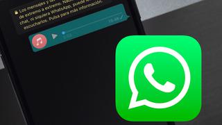 Convierte tus mensajes de voz a MP3 con este truco de WhatsApp