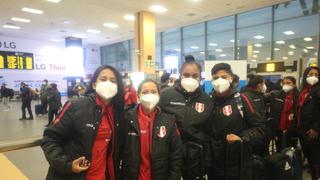 ¡Con todo! Para los duelos ante México: Selección Peruana Femenina ya viajó a Torreón