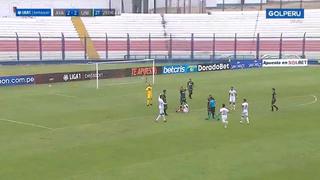 Se quedaron con ocho: Federico Alonso y Hernán Novick miraron la roja en el ‘U’ vs. Ayacucho FC [VIDEO]