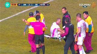 ¡Fuerza, 'Mudo'! El preciso momento en el que Alberto Rodríguez se lesiona [VIDEO]