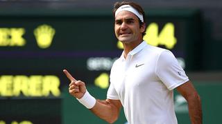 Roger Federer avanzó a semis de Wimbledon tras vencer a Marin Cilic
