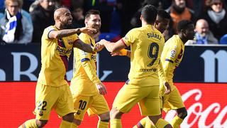 De la mano de Suárez y Vidal: Barcelona derrotó 2-1 al Leganés en Butarque por LaLiga Santander 2019