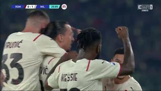 Ni el cocodrilo pudo con él: Ibrahimovic marcó un golazo en el AC Milan vs. Roma