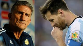 Edgardo Bauza sobre Lionel Messi: "Vengo a que me cuente su frustración"
