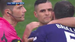 Conmovedor: árbitro consoló a jugadores de Fiorentina por muerte de Davide Astori [VIDEO]