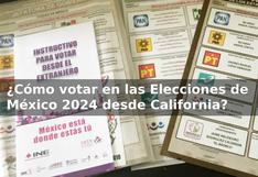 ¿Cómo votar de forma electrónica en las Elecciones en México 2024 desde California hoy, domingo 2 de junio?
