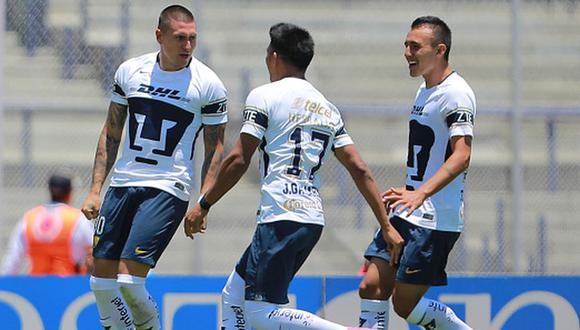 Soportar recuperar gesto Aquino expulsado, Advíncula titular: Pumas UNAM ganó 2-0 a Lobos BUAP en la  fecha 4 del Apertura 2017 | FUTBOL-INTERNACIONAL | DEPOR