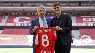 Con la ‘8′ y un radical cambio de ‘look’: Atlético de Madrid presentó a Antoine Griezmann