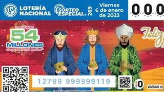 Resultados del Sorteo Especial, viernes 6 de enero: número ganadores de la lotería