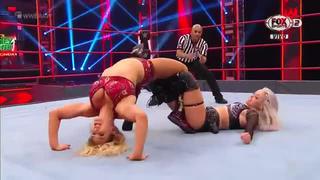 ¡Imparable! Charlotte Flair hizo rendir a Liv Morgan con una ‘Figura 8’ en Raw [VIDEO]