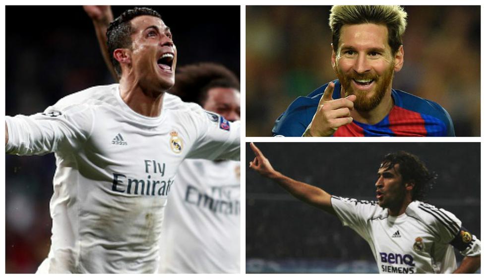 Los goleadores históricos de la Champions League tras el 'hat-trick' de Messi. (Getty Images)