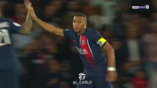 ¡Una ‘tijera’ perfecta! Gol y doblete de Mbappé para el 3-2 de PSG vs. Niza