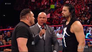 Monday Nigth Raw: Roman Reings y Samoa Joe se enfrentarán para conocer al retador de Lesnar