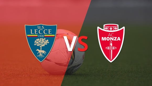 Comienza el juego entre Lecce y Monza en el estadio Comunale Via del Mare