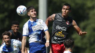 Con Raziel de lateral: el once de la Selección Peruana que enfrentó a Sabadell [VIDEO]