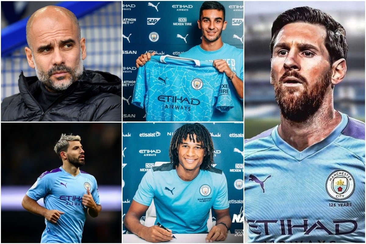 El XI del Manchester City en 2021 con Lionel Messi y otros fichajes.