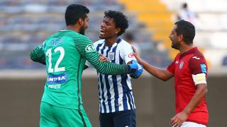 Alianza Lima: Miguel Araujo perdió los papeles con árbitro al final del partido contra Aurich