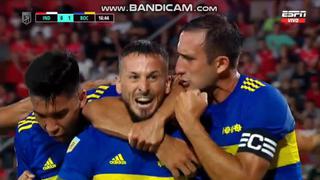 Se le hace costumbre: Benedetto puso el 1-0 vía penal del Boca vs. Independiente [VIDEO]