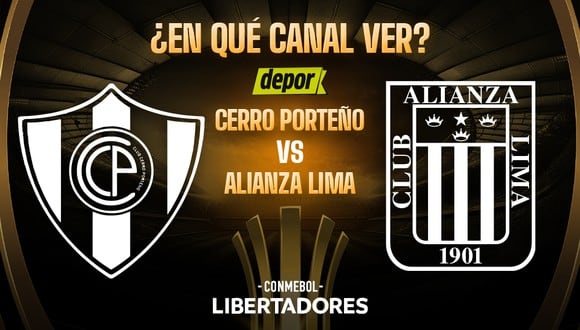 Cerro Porteño vs. Alianza Lima chocarán por la Copa Libertadores 2024. (Diseño: Depor)