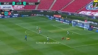 ¡Le dio vuelta al marcador!  Gignac recibió un estupendo pase de Leo Fernández y anotó el 2-1 para Tigres [VIDEO]