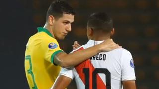 Amigos y rivales: Fernando Pacheco recibió la bienvenida de Nino a Fluminense tras el Perú vs. Brasil