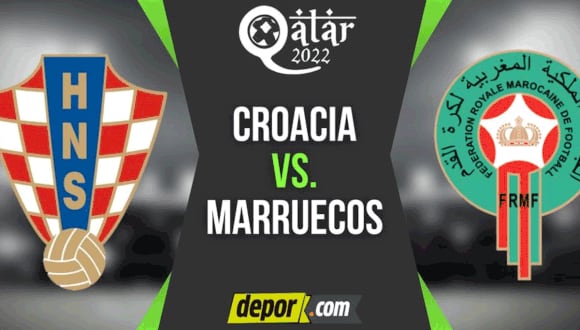 Croacia y Marruecos chocan por el tercer lugar del Mundial. (Diseño: Depor)
