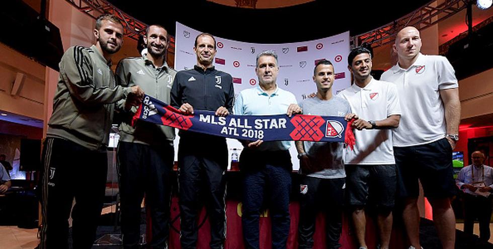 El equipo de la MLS para enfrentar a la Juventus en el All-Star Game 2018. (Foto: Getty)
