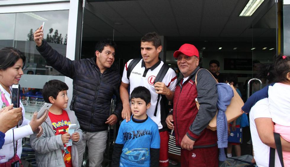 Universitario de Deportes ya se encuentra en Cajamarca. (Luis Padilla)