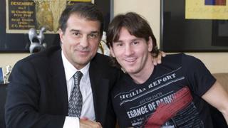 Joan Laporta: “Si queremos que Messi continúe en el Barcelona, tenemos que echar a Bartomeu”