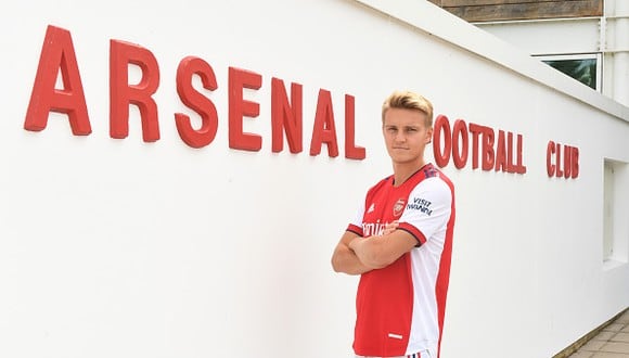 Martin Odegaard jugará en el Arsenal esta temporada, procedente del Real Madrid (Foto: Getty Images).