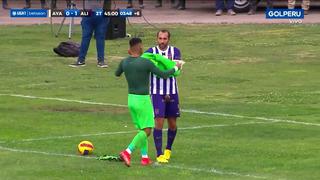 Barcos se puso los guantes: Campos salió expulsado sobre el final del Alianza Lima vs. Ayacucho FC [VIDEO]