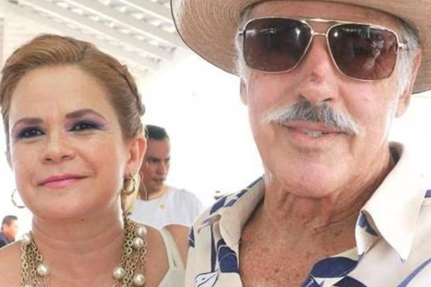 Carmen Campuzano reconoció que Andrés García tuvo el apoyo de su cuarta esposa, Margarita Portillo (Foto: Andrés García / Instagram)
