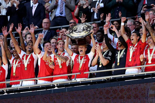En penales, Arsenal le ganó al Manchester City el título de la Community Shield. (Foto: Getty Images)