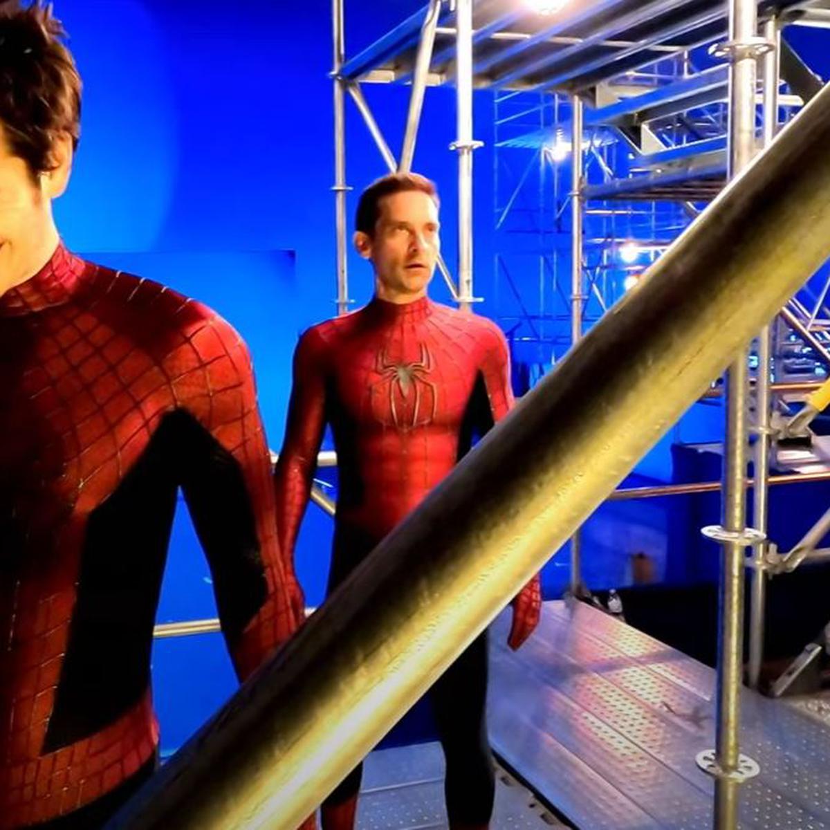 Marvel | “Spider-Man: No Way Home” comparte imágenes del detrás de cámaras  con Tobey Maguire, Andrew Garfield y Tom Holland | Blu-ray | Cine | Estreno  | DEPOR-PLAY | DEPOR