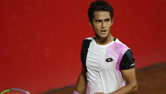 Juan Pablo Varillas se impuso sobre Andrea Collarini. (Foto: Federación de Tenis IG)