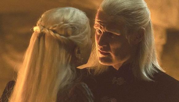 Matt Smith como Daemon Targaryen en "House of the Dragon" (Foto: HBO)