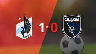 En su casa Minnesota United derrotó a San José Earthquakes 1 a 0