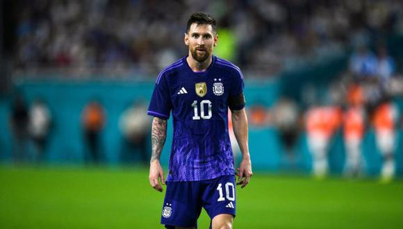 Lionel Messi no sería titular en el Argentina vs. Jamaica. (Foto: AFP)