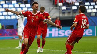 ¡Con el pie derecho! Rusia ganó 2-0 a Nueva Zelanda en el debut de la Copa Confederaciones 2017