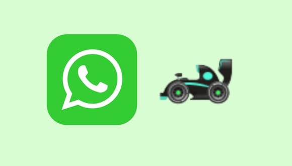 WHATSAPP | Ahora podrás utilizar este emoji en tus conversaciones o estados cada vez que asistas a un evento de Fórmula 1. (Foto: Depor)