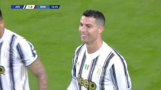 Clases de definición con Cristiano Ronaldo: el portugués anota el 1-0 de Juventus ante Roma [VIDEO] 