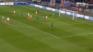 De ‘9′, en el área: Mbappé asiste a Wijnaldum para el 1-1 del PSG vs. Leipzig [VIDEO]