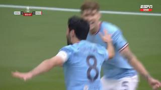 Doblete de Gündogan: Manchester City 2-1 Manchester United por la FA Cup [VIDEO]