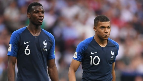 Pogba es uno de los líderes de la Selección de Francia, donde comparte vestuario con su amigo Mbappé. (Foto: Agencias)