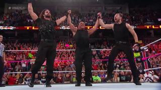 Se robaron el show: Kurt Angle y The Shield triunfaron sobre el equipo de The Miz en TLC [VIDEO]
