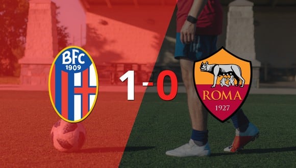 A Bologna le alcanzó con un gol para derrotar a Roma en el estadio Renato Dall`Ara